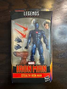 Hasbro Marvel Legends Stealth Iron Man Action Figure 6 Inch
